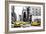 NYC Taxi Cabs-Philippe Hugonnard-Framed Giclee Print