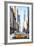 NYC Taxi - In the Style of Oil Painting-Philippe Hugonnard-Framed Giclee Print