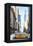 NYC Taxi - In the Style of Oil Painting-Philippe Hugonnard-Framed Premier Image Canvas