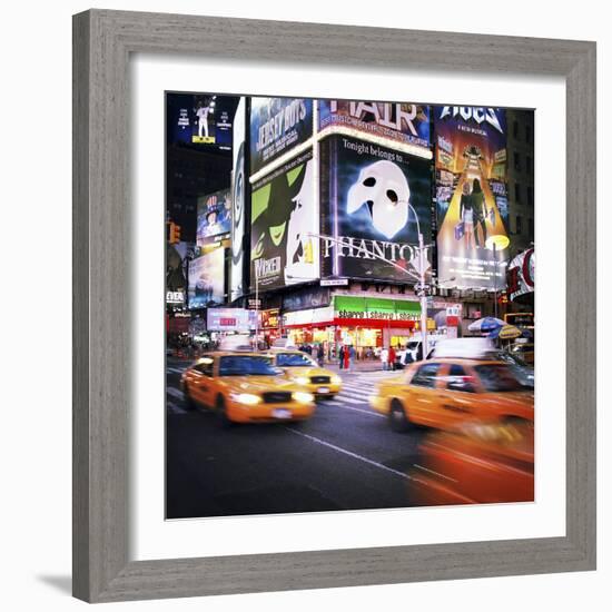 NYC Taxi Taxi-Nina Papiorek-Framed Photographic Print