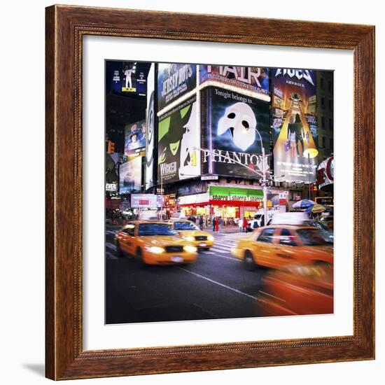 NYC Taxi Taxi-Nina Papiorek-Framed Photographic Print