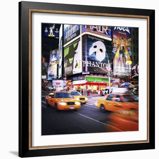 NYC Taxi Taxi-Nina Papiorek-Framed Photographic Print