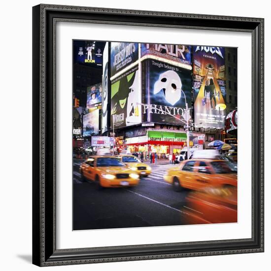 NYC Taxi Taxi-Nina Papiorek-Framed Photographic Print