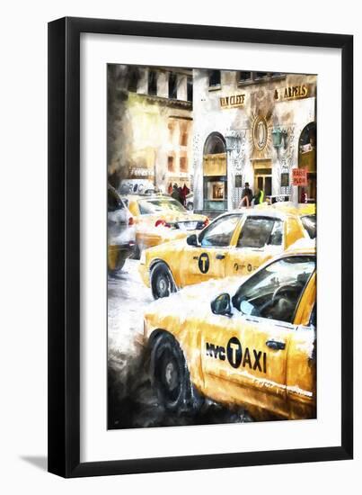 NYC Taxis-Philippe Hugonnard-Framed Giclee Print