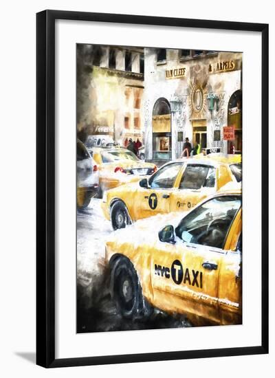 NYC Taxis-Philippe Hugonnard-Framed Giclee Print