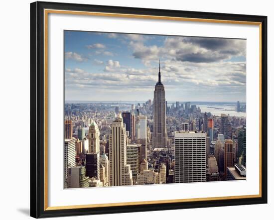 NYC the Empire-Nina Papiorek-Framed Photographic Print