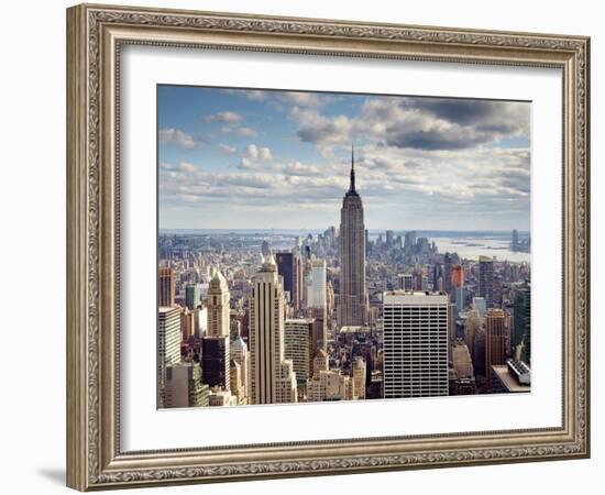 NYC the Empire-Nina Papiorek-Framed Photographic Print