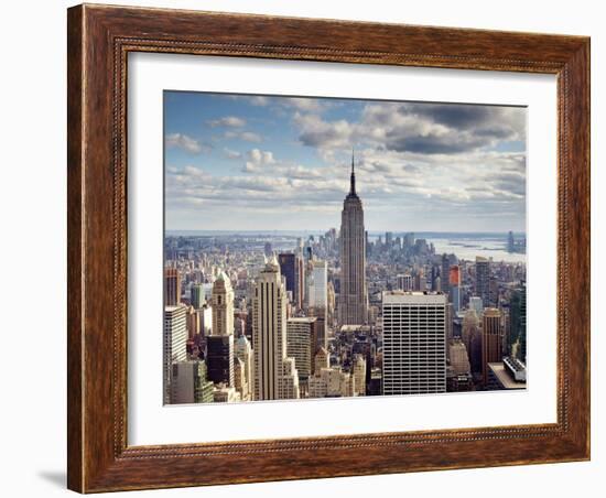 NYC the Empire-Nina Papiorek-Framed Photographic Print