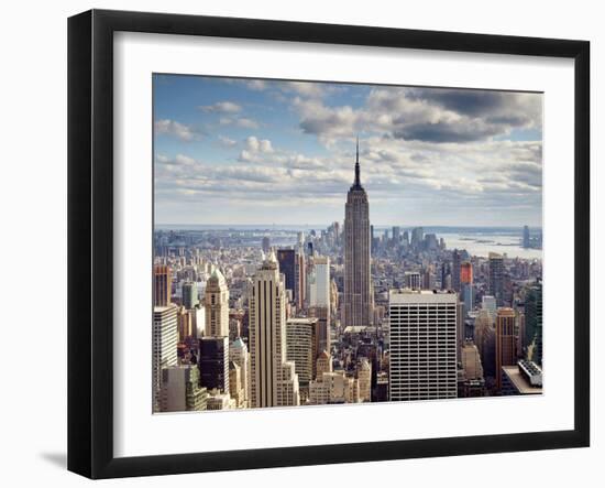 NYC the Empire-Nina Papiorek-Framed Photographic Print