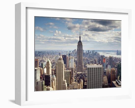 NYC the Empire-Nina Papiorek-Framed Photographic Print