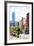 NYC Urban Scene IV - In the Style of Oil Painting-Philippe Hugonnard-Framed Giclee Print