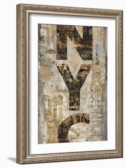 NYC Vertical-Luke Wilson-Framed Art Print