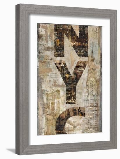 NYC Vertical-Luke Wilson-Framed Art Print