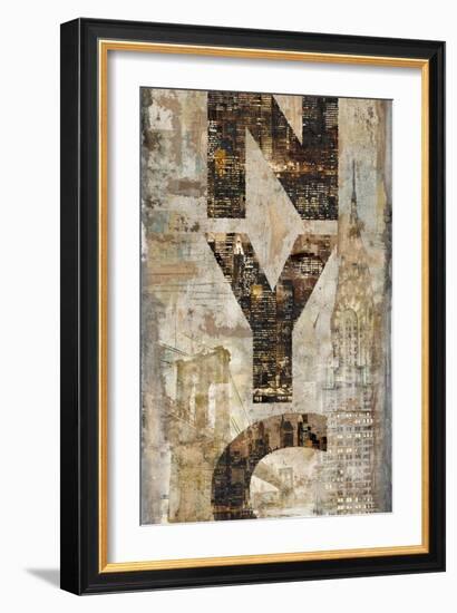 NYC Vertical-Luke Wilson-Framed Art Print