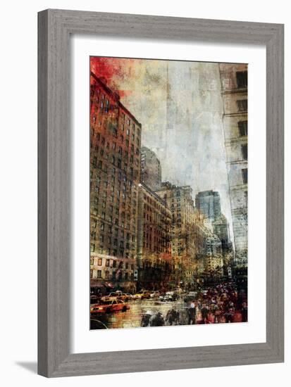 NYC Vertigo-Ken Roko-Framed Art Print