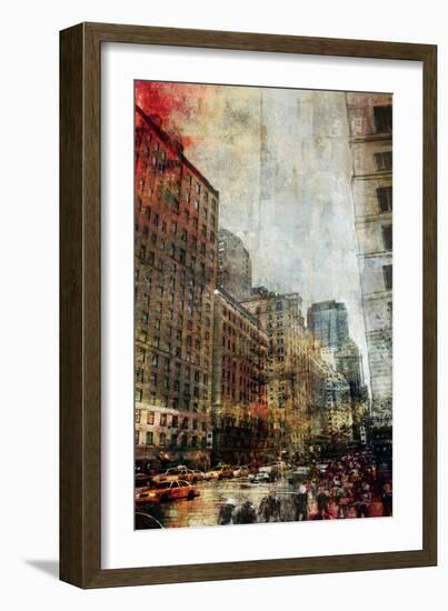 NYC Vertigo-Ken Roko-Framed Art Print