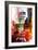 NYC Watercolor Collection - Fire Lane-Philippe Hugonnard-Framed Art Print