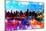 NYC Watercolor Collection - Manhattan Colors Sunset-Philippe Hugonnard-Mounted Art Print