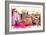 NYC Watercolor Collection - Manhattan District-Philippe Hugonnard-Framed Art Print