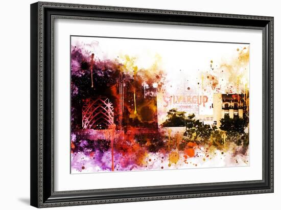 NYC Watercolor Collection - Silvercup Studios-Philippe Hugonnard-Framed Art Print