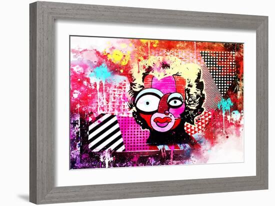 NYC Watercolor Collection - Strange Maryline-Philippe Hugonnard-Framed Art Print