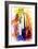 NYC Watercolor Collection - The New Yorker-Philippe Hugonnard-Framed Art Print