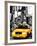 NYC Yellow Taxis / Cabs in Times Square by Night - Manhattan - New York City - United States-Philippe Hugonnard-Framed Photographic Print