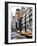 NYC Yellow Taxis / Cabs on Broadway Avenue in Manhattan - New York City - United States - USA-Philippe Hugonnard-Framed Art Print