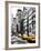 NYC Yellow Taxis / Cabs on Broadway Avenue in Manhattan - New York City - United States-Philippe Hugonnard-Framed Photographic Print