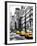 NYC Yellow Taxis / Cabs on Broadway Avenue in Manhattan - New York City - United States-Philippe Hugonnard-Framed Photographic Print