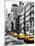 NYC Yellow Taxis / Cabs on Broadway Avenue in Manhattan - New York City - United States-Philippe Hugonnard-Mounted Photographic Print