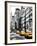 NYC Yellow Taxis / Cabs on Broadway Avenue in Manhattan - New York City - United States-Philippe Hugonnard-Framed Photographic Print