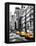 NYC Yellow Taxis / Cabs on Broadway Avenue in Manhattan - New York City - United States-Philippe Hugonnard-Framed Premier Image Canvas