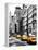 NYC Yellow Taxis / Cabs on Broadway Avenue in Manhattan - New York City - United States-Philippe Hugonnard-Framed Premier Image Canvas