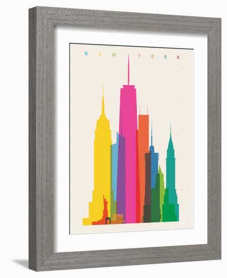 NYC-Yoni Alter-Framed Giclee Print
