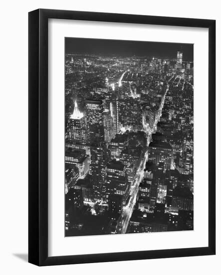 NYC-Chris Bliss-Framed Photographic Print