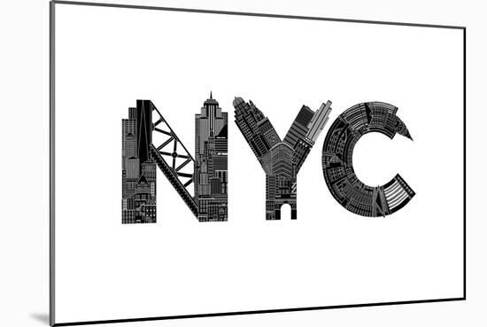 NYC-Robert Farkas-Mounted Art Print