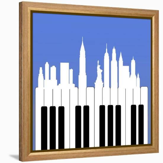 NYC-Mark Ashkenazi-Framed Premier Image Canvas