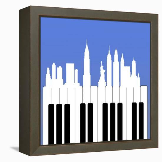 NYC-Mark Ashkenazi-Framed Premier Image Canvas