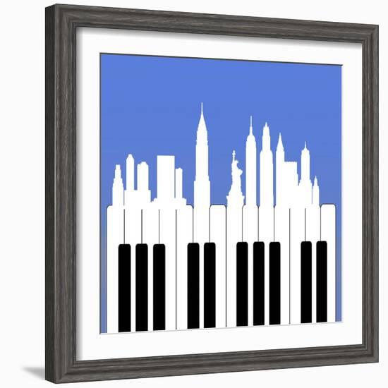 NYC-Mark Ashkenazi-Framed Giclee Print