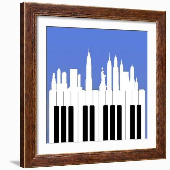 NYC-Mark Ashkenazi-Framed Giclee Print