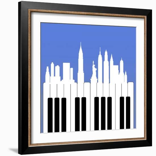 NYC-Mark Ashkenazi-Framed Giclee Print