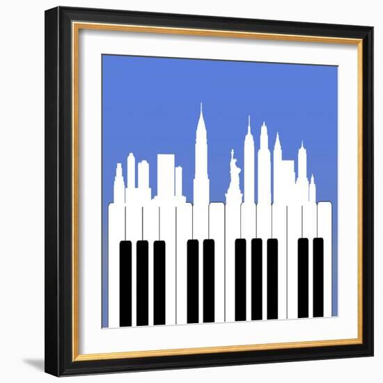 NYC-Mark Ashkenazi-Framed Giclee Print