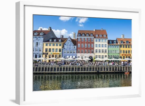 Nyhavn, 17th Century Waterfront, Copenhagen, Denmark, Scandinavia, Europe-Michael Runkel-Framed Photographic Print