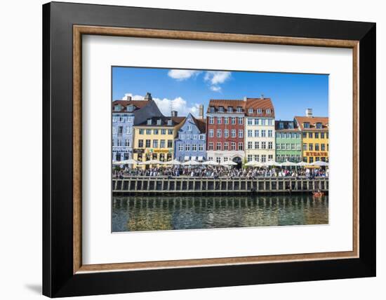 Nyhavn, 17th Century Waterfront, Copenhagen, Denmark, Scandinavia, Europe-Michael Runkel-Framed Photographic Print