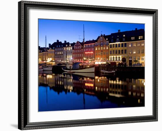 Nyhavn, Copenhagen, Denmark, Scandinavia, Europe-Marco Cristofori-Framed Photographic Print