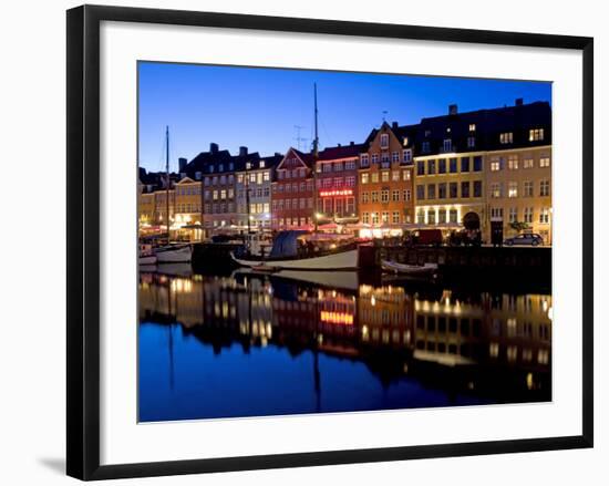 Nyhavn, Copenhagen, Denmark, Scandinavia, Europe-Marco Cristofori-Framed Photographic Print