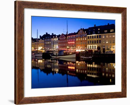 Nyhavn, Copenhagen, Denmark, Scandinavia, Europe-Marco Cristofori-Framed Photographic Print