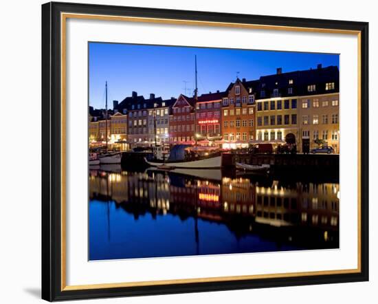 Nyhavn, Copenhagen, Denmark, Scandinavia, Europe-Marco Cristofori-Framed Photographic Print