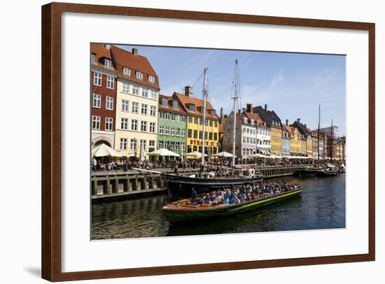 Nyhavn, Copenhagen, Denmark, Scandinavia, Europe-Yadid Levy-Framed Photographic Print